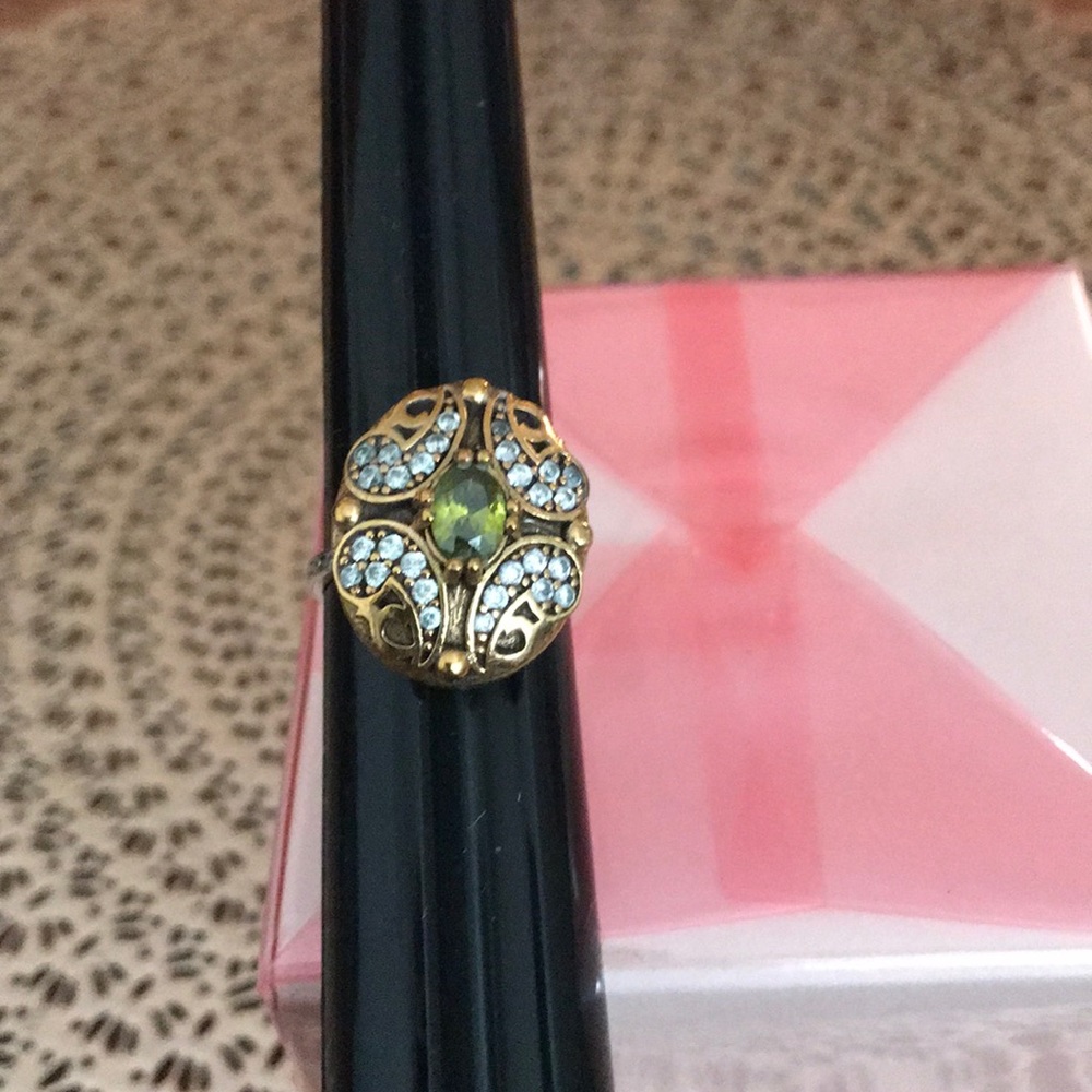 NEW Peridot ring - August birth stone